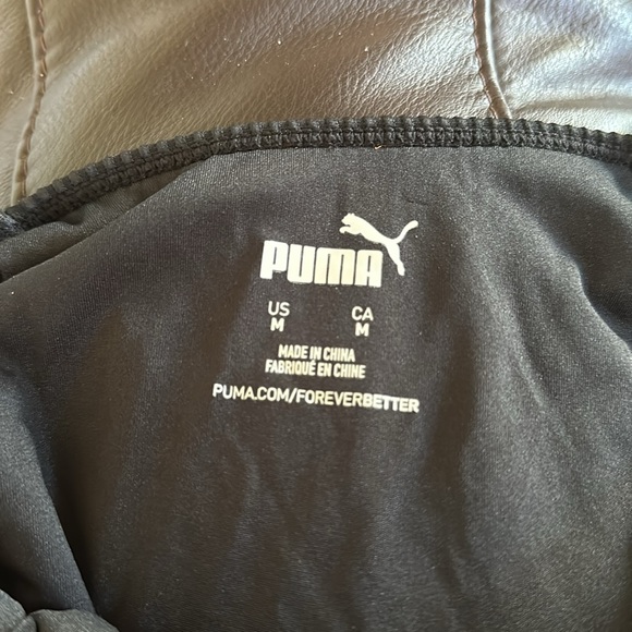 PUMA Black ribbed one piece swimsuit - Picture 6 of 6